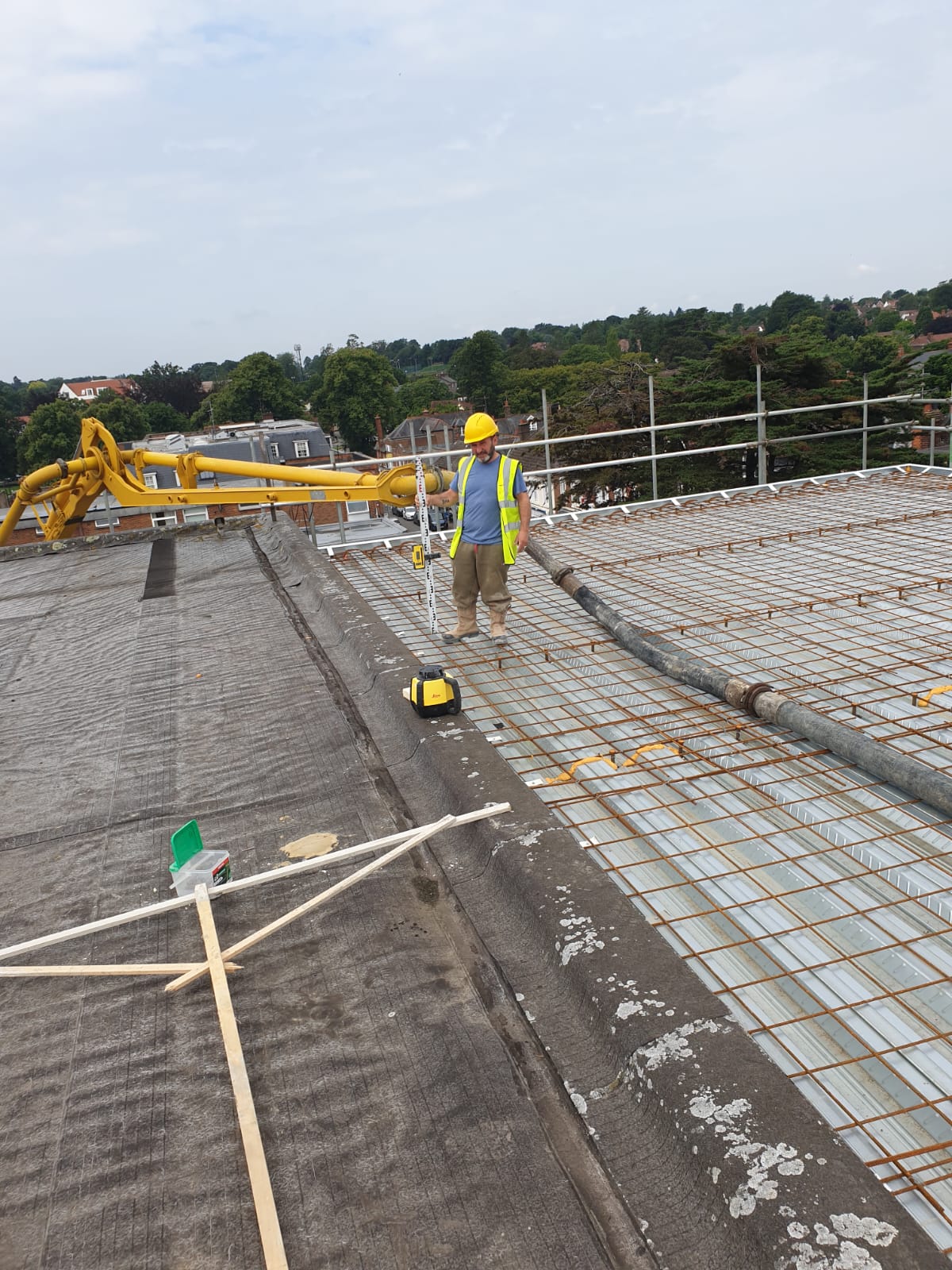 Commercial construction project